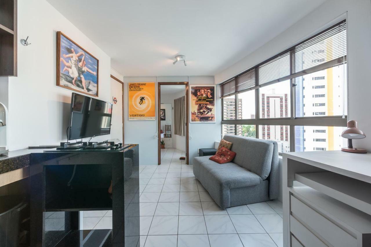 Otimo Flat Bairro Da Jaqueira Recife Ate 3 Pessoas O Coracao Verde Da Cidade Pbo902 Εξωτερικό φωτογραφία